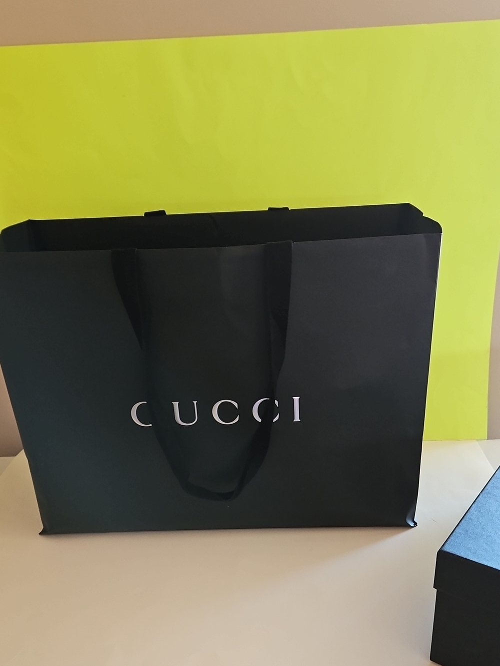 NWOT GUCCI Black Shoe Box & shopping Bag 🖤🖤 W/shoe Bags - Picture 6 of 6